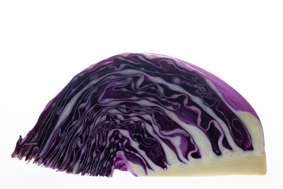 紫色的卷心菜