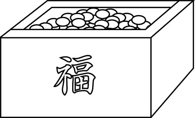 日本节子豆进入量箱轮廓