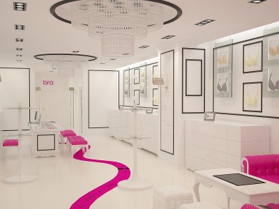 三维室内设计店