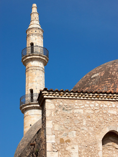 清真寺的Rethymnon