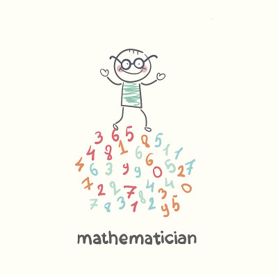 数学家在数字上