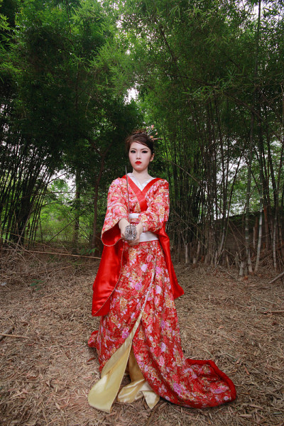 穿和服的女孩92