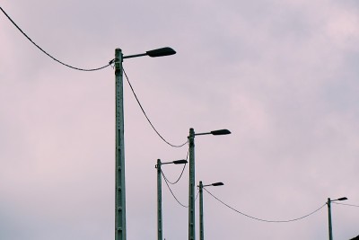 城市的街灯