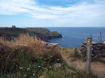 Tintagel海岸路径