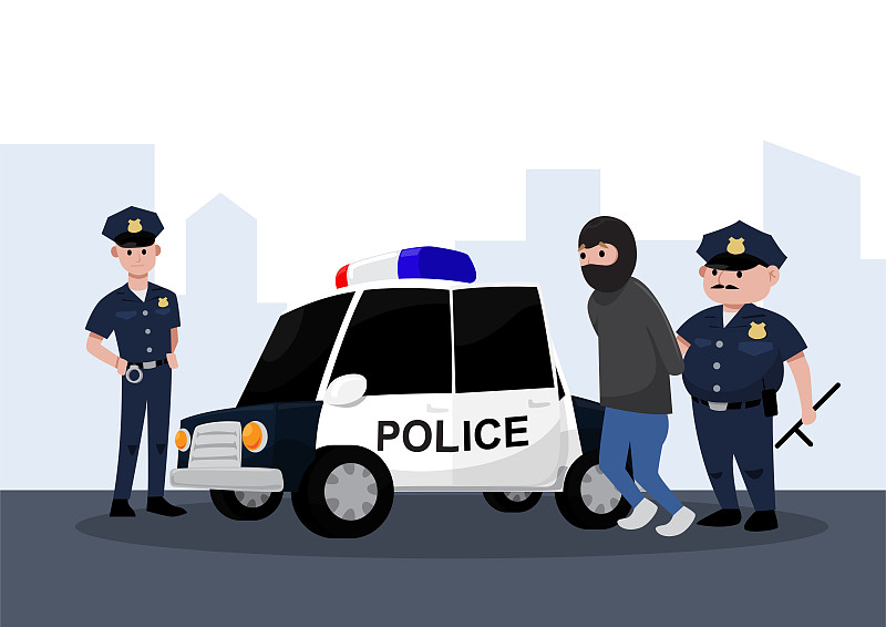 警察逮捕罪犯