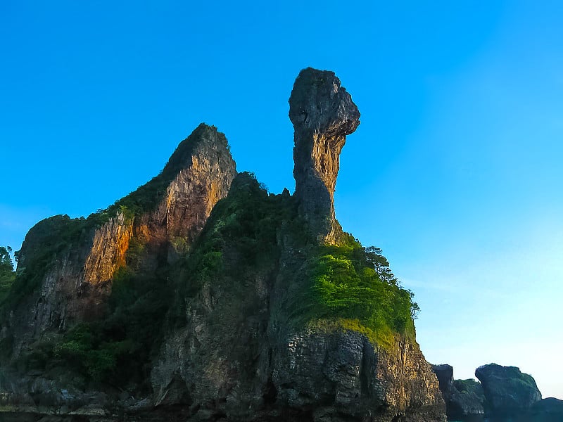 Chicken Island. The tropical landscape. Railay, Th