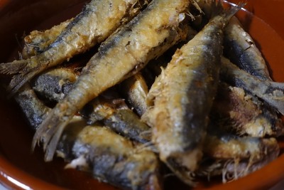 油炸沙丁鱼
