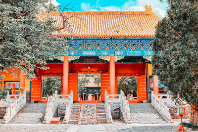 北京孔庙是中国第二大孔庙。