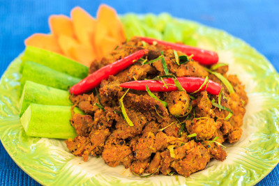 炸猪肉
