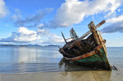船搁浅