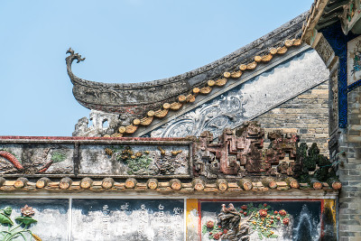 广州岭南古建筑景观