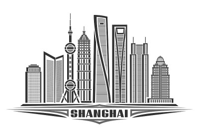 上海矢量图