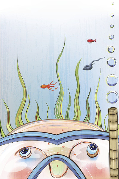 水下的孩子