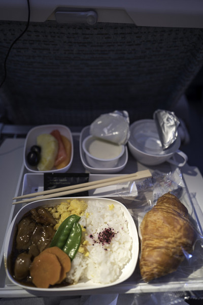 往返日本的航空(航班)膳食