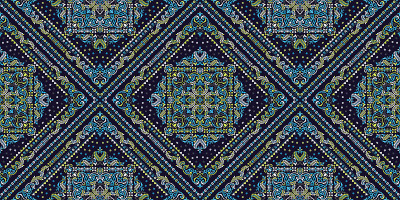 Seamless pattern based on ornament paisley Bandana