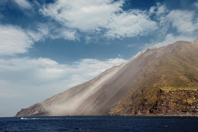 意大利的斯特龙博利火山
