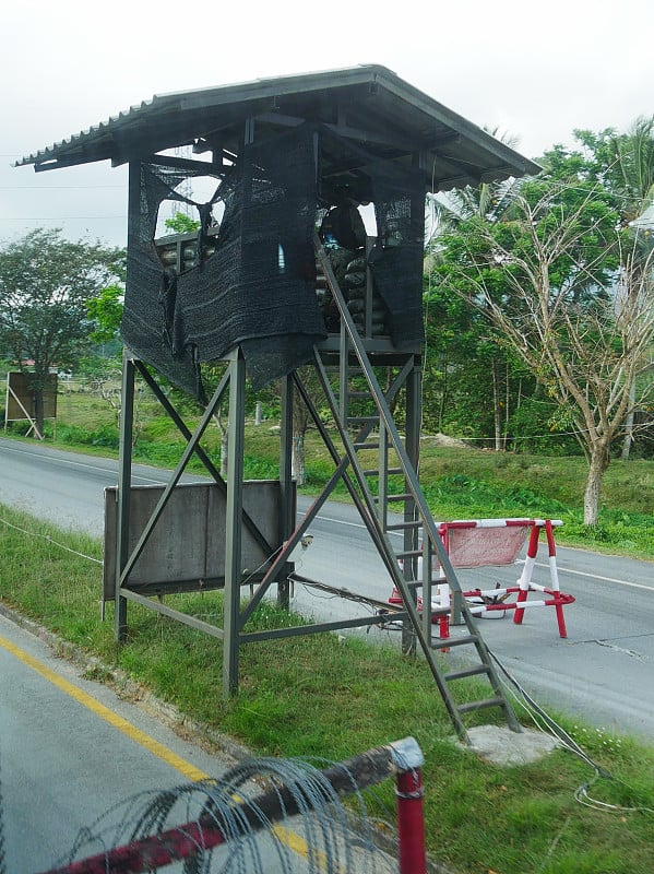 泰国道路检查站