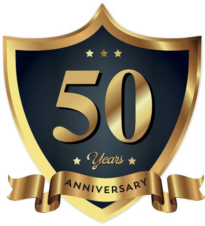 50周年纪念徽章标志图标