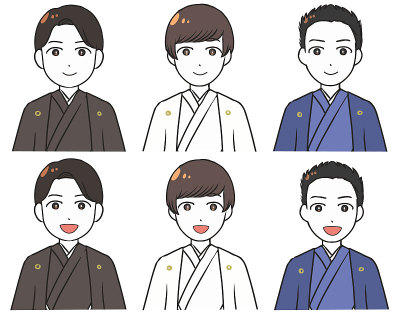 Hakama male upper body