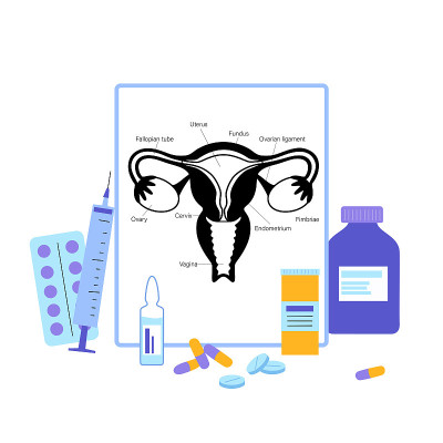 Gynecology clinic concept
