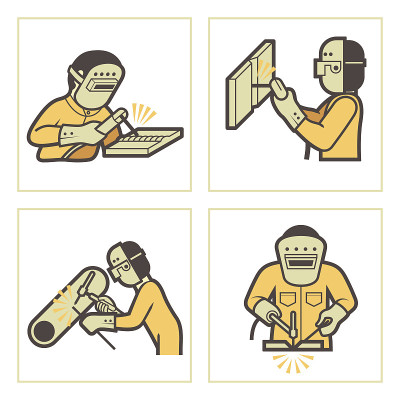 焊接工作矢量