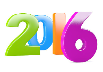 2016年新年数字