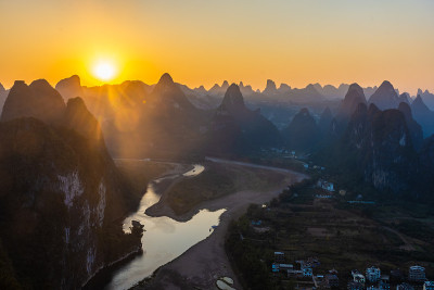 中国广西的风景