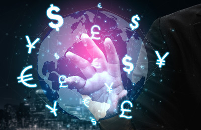 货币兑换全球外币金融。