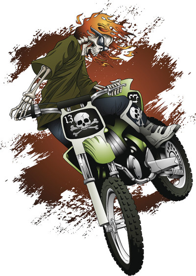 骨架越野赛