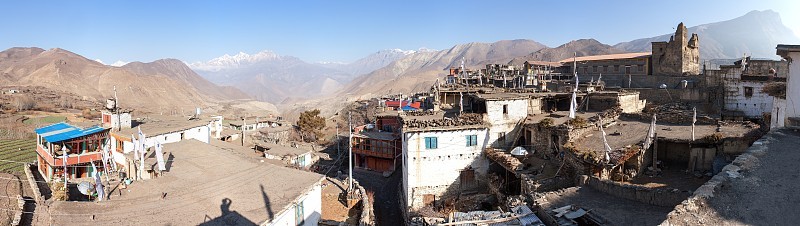 Jharkot村全景