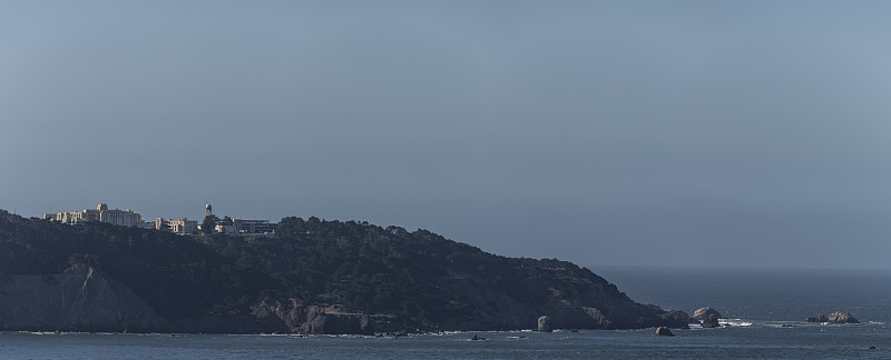 海岸线上的海滩