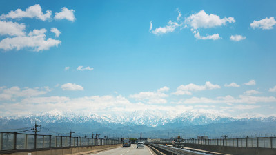 tatateyama山脉的风景