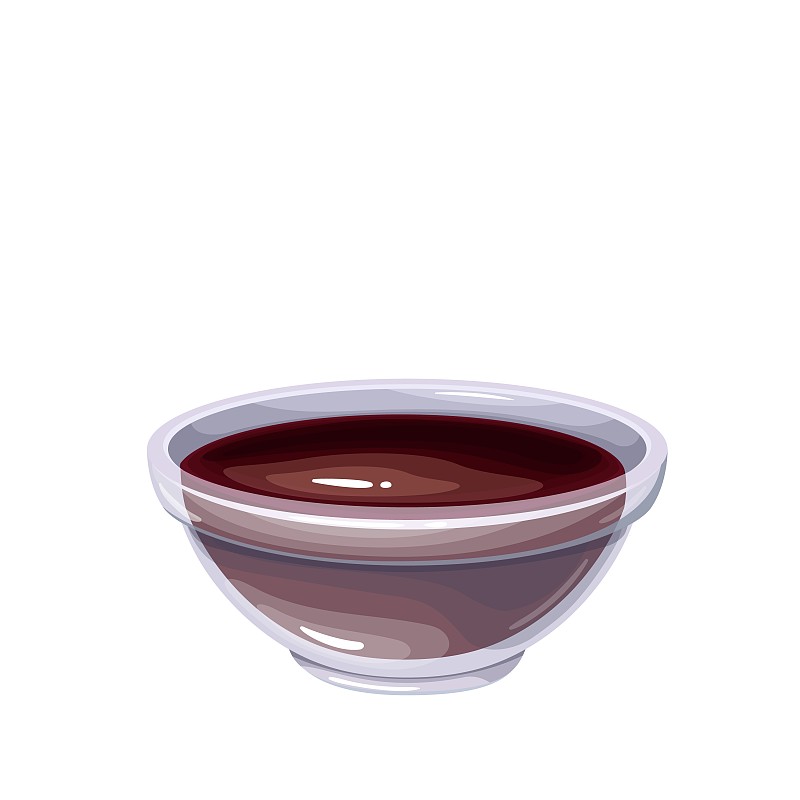 酱油在碗里
