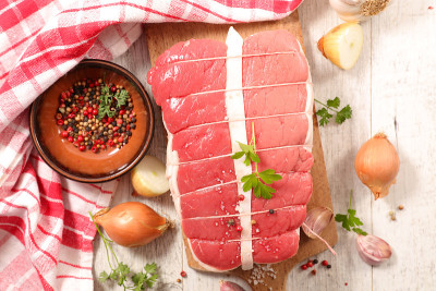 生烤牛肉