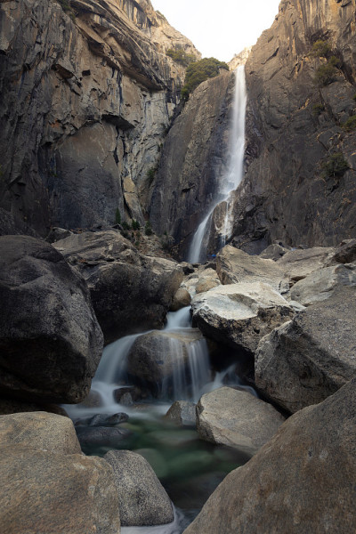 约塞米蒂秋天,CA。