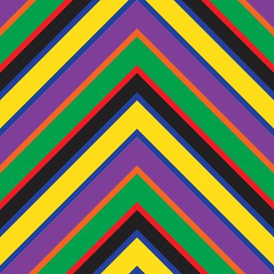 Rainbow Chevron Diagonal Stripes seamless pattern 