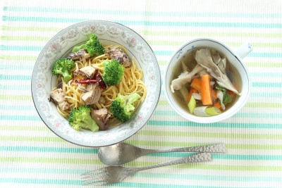 鲭鱼罐头意大利面