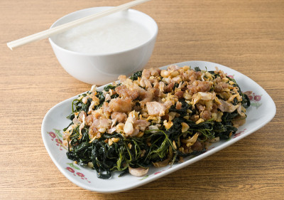 黄麻叶炒饭