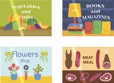 Shop立面矢量图