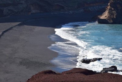 火山景观兰萨罗特岛