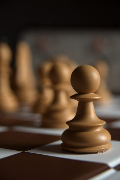 棋盘上的棋子