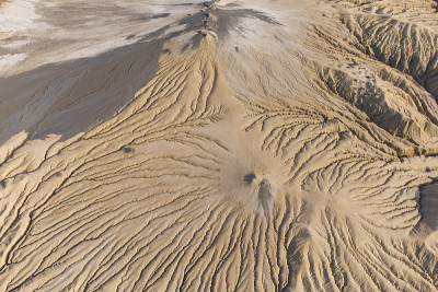 活火山鸟瞰图