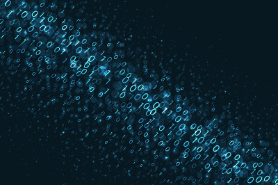 Binary code background
