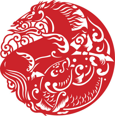 中国的生肖是马年