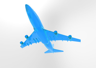 3 d渲染飞机