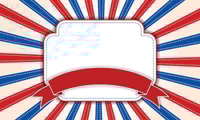 7月4日独立日背景。