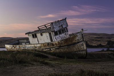 Point Reyes Shipwreck - Sunset