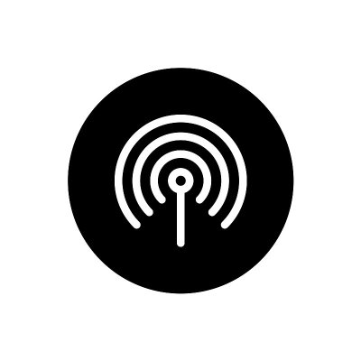 热点图标与圆形风格