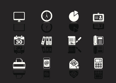 Office和Web Icon |白色系列