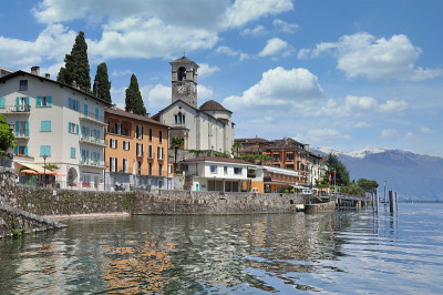 Brissago,马焦雷湖瑞士提契诺州